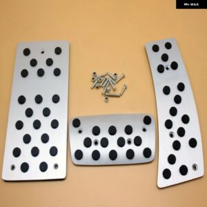 滑り止めカー スタイリング アルミ 合金 アクセサリーMT / ATペダル ホンダ アコード8TH 2008-2013 EURO CU1 CU2 CU3 CU4 CW1 CW2 - AT