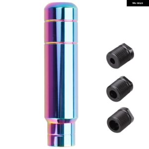 スタイル 13CM アルミ製 車用 ギア シフト ノブ シフター レバー ヘッド 汎用 カー マニュアル トランス ミッション RS-SFN128 - Neo Chrome