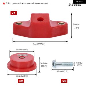 フロントリア シフター スタビライザーブッシングキット 5/6速 スバル インプレッサ WRX BRZ フォレスター レガシィ トヨタ FR-S GT86 - 5 speed