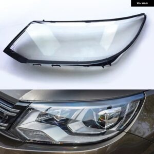 VOLKSWAGEN VW TIGUAN 2013 - 17 ヘッドライト カバー 車用 ヘッドランプ レンズ ガラス 交換用 フロントランプ シェード オートシェル - 1 Pcs Left Side