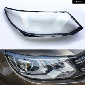 VOLKSWAGEN VW TIGUAN 2013 - 17 ヘッドライト カバー 車用 ヘッドランプ レンズ ガラス 交換用 フロントランプ シェード オートシェル - 1 Pcs Right Side