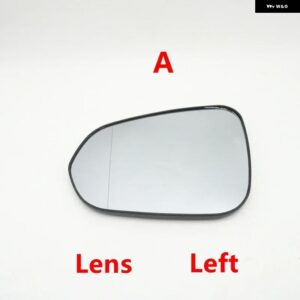 車用バックミラー カバー フレーム レンズ アンダーキャップ トリム ウィンカーライト LEXUS NX NX200 NX300 2015-2020 RX300 RX450 2016-2020 - 1pcs A Left heated