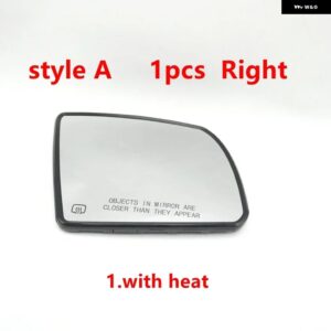 オートヒーター付きバックミラー ガラスレンズ トヨタ タンドラ 2014 - 20 セコイア 2018-2020 - 1pcs A Right