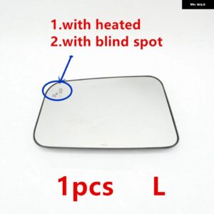 フォード エッジ 2011 - 14 バックミラー レンズ リアビュー ブラインド スポットモニタリングガラス 左 右 - blind spot Lens L