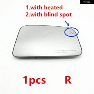 フォード エッジ 2011 - 14 バックミラー レンズ リアビュー ブラインド スポットモニタリングガラス 左 右 - blind spot Lens R