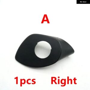 車用ウィングドアバックミラー アンダーカバー 折りたたみ モーター ハウジング ベースキャップ マツダ CX-5 CX5 KF 2017 - 21 - 1pcs A Right