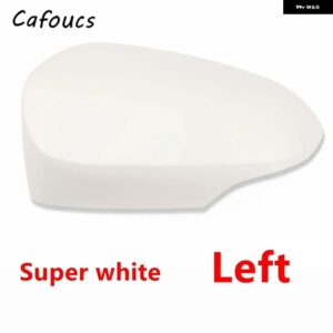 車用バックミラー カバー ケース ハウジング シェル トヨタ ヴィッツ 2011 - 19 - Super white Left