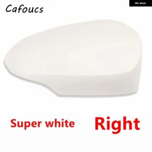 車用バックミラー カバー ケース ハウジング シェル トヨタ ヴィッツ 2011 - 19 - Super white Right