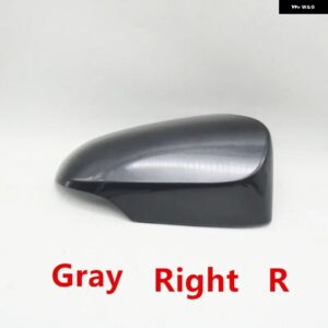 車用バックミラー カバー ケース ハウジング シェル トヨタ ヴィッツ 2011 - 19 - GRAY RIGHT