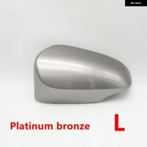 車用バックミラー カバー ケース ハウジング シェル トヨタ ヴィッツ 2011 - 19 - Bronze Left