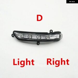 車用バックミラー カバー アンダーキャップ ガラスレンズ ウィンカーライト フレーム JAC S3 2014 2015 2016 - 1pcs D Right