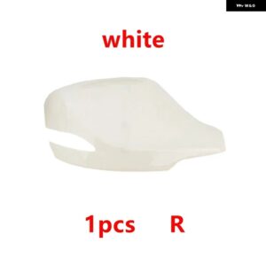 カーアクセサリー 外装 バックミラー カバー 蓋 フレーム ガラスレンズ ウィンカーライトランプ JAC REFINE S5 2013-2017 - 1pcs white cover R