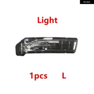 カーアクセサリー 外装 バックミラー カバー 蓋 フレーム ガラスレンズ ウィンカーライトランプ JAC REFINE S5 2013-2017 - 1pcs light Left