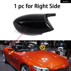 カーボン リアビューミラー カバー キャップ BMW Z 4 Z4 E89 SDRIVE18I SDRIVE20I SDRIVE23I SDRIVE28I SDRIVE30I SDRIVE35 09-16 - 1PC Right Black