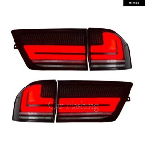 カー スタイリング テールライト トヨタ ランドクルーザー 300 LC300 2022 2023 2024 LED テールライト ウィンカーライト アクセサリー - Smoke cover