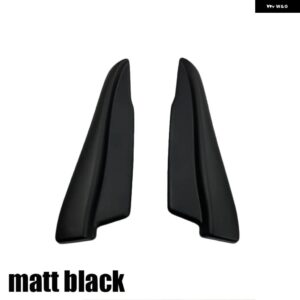 汎用 カーリア バンパー リップ ディフューザー プロテクター アクセサリーチューニングオート パサート B8 プジョー 206 アウディ A4 B8 BMW F20 E46 - Matt Black