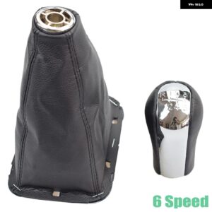 マニュアル 5 6速 トヨタ アベンシス T25 MK2 II 2003-2009 車用 ギア シフト ノブ レバー シフター ハンドル スティック ゲーター ブーツ カバー ケース - 6 speed