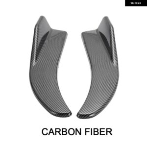 汎用 フロント リア リップ バンパー コーナー プロテクター ディフューザー スプリッター ゴルフ 7 GTI MK7 パサート B7 BMW F31 X5 E70 F36 ボルボ V50 - CARBON