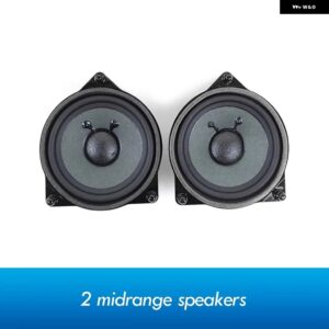 車用サブウーファー メルセデス W205 W213 W222 GLC ツイーター オーディオ ホーン ミッドトーン スピーカー 高音 スピーカー 高忠実度 スピーカーセット - 2 door speakers