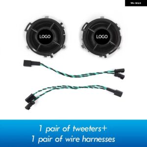 車用サブウーファー メルセデス W205 W213 W222 GLC ツイーター オーディオ ホーン ミッドトーン スピーカー 高音 スピーカー 高忠実度 スピーカーセット - tweeters 2pcs