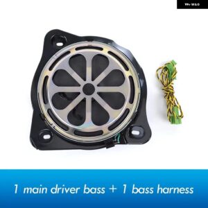 車用サブウーファー メルセデス W205 W213 W222 GLC ツイーター オーディオ ホーン ミッドトーン スピーカー 高音 スピーカー 高忠実度 スピーカーセット - main driver bass