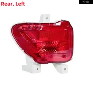 1/2個 車用リア バンパー テール パーキング ブレーキライト ウォーミングシグナル リフレクター ランプカバー バルブ 無 トヨタ RAV4 2005-2012 - Left