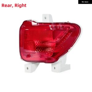 1/2個 車用リア バンパー テール パーキング ブレーキライト ウォーミングシグナル リフレクター ランプカバー バルブ 無 トヨタ RAV4 2005-2012 - Right