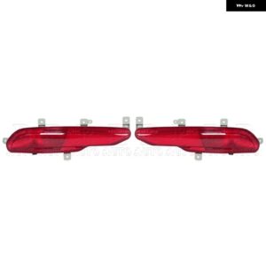 ビュイック エンビジョン 2018 2019 リア バンパー ブレーキライト リフレクター ストップランプ フォグランプ ハザード灯 テールランプ レッドレンズ - 1 Left and 1 Right