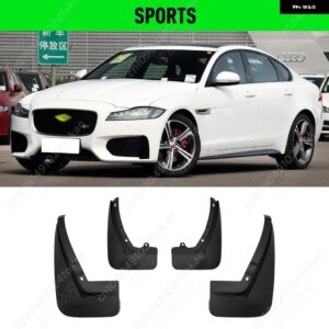 ジャガー XF 2016 - 21 マッドガード ガード スプラッシュ フラップ フェンダー カーアクセサリー - Sports