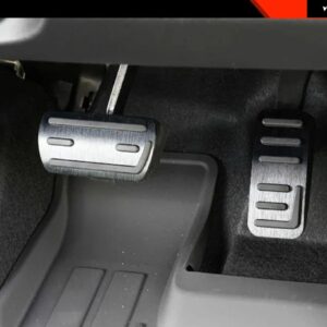 アクセルブレーキレストフットペダル 2024 ホンダ フリード 内装 パーツアクセサリー 合金 - black