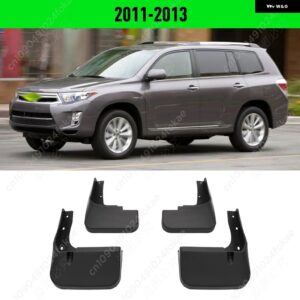 トヨタ ハイランダー 2001-2019 2014 - 18 フェンダー マッドガード ガード スプラッシュ カーアクセサリー - 2011-2013