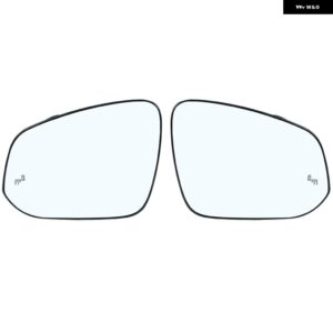 サイドバックミラー レンズ ガラス トヨタ RAV4 2014 2015 4M0857535G 4M0857536G アクセサリー - Left and Right