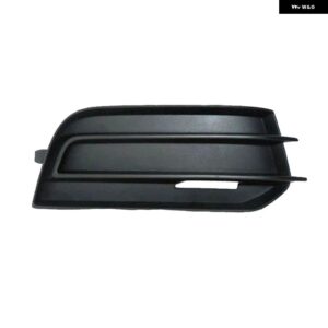 アウディ A1 2010 - 14 フロント バンパー フォグランプ グリル カバー ブラック 耐腐食性 8X0807681A 8X0807682A - NO Light Hole-RH