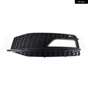 アウディ A4 B8 Sライン S4 2013 2014 2015 フロント バンパー フォグライト ランプカバー グリル グリル 8K0807682M 8K0807681L カーパーツ - BLACK LEFT