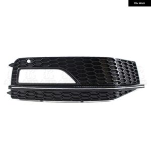 アウディ A4 B8 Sライン S4 2013 2014 2015 フロント バンパー フォグライト ランプカバー グリル グリル 8K0807682M 8K0807681L カーパーツ - Plating-Right