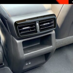 2025 ACURA ZDX アームレスト エアコン 吹き出し口カバー 内装 アクセサリー ABS クローム - black