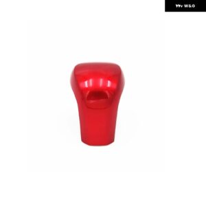 トヨタ カローラ 2019 2020 ABS カーギアヘッド レバー シフト ノブカバー ギア シフト ハンドル トリム 装飾 - red