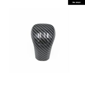 トヨタ カローラ 2019 2020 ABS カーギアヘッド レバー シフト ノブカバー ギア シフト ハンドル トリム 装飾 - carbon fiber
