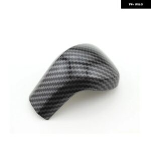 トヨタ カムリ アバロン CHR カローラ E210 2019-2023 車内 ギア シフト ギアヘッドカバー ギアヘッド貼り付けアクセサリー - carbon fibre black