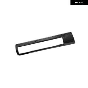 トヨタ カローラ E210 2019-24 ハイブリッド ステンレス カー ヘッドライト 調整 ボタン カバー アクセサリー - black