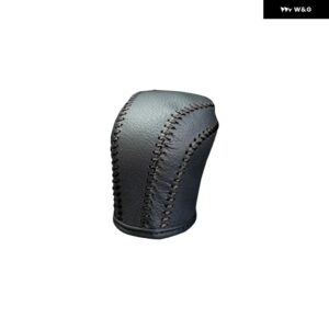 トヨタ カローラ E210 カムリ XV70 2019-24 ハイブリッド PUレザー カー ギア シフト ヘッドカバー トリム アクセサリー - black