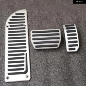 カーアクセサリー 2009-2017 VOLVO XC60 S60 S80 S60 V60 V70 アルミ製 AT アクセル ガス フットレスト カスタム ペダル パッド 3個