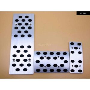 カーアクセサリー 3個 AT ノンスリップ 燃料 ブレーキ フットレスト ペダルセット ホンダ シビック 9世代 9TH 2011 - 14