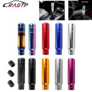 スタイル 13CM アルミ製 車用 ギア シフト ノブ シフター レバー ヘッド 汎用 カー マニュアル トランス ミッション RS-SFN128