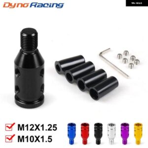 汎用 カー マニュアル ギア シフト ノブ アダプター M10X1.5 / M12X1.25スレッドアルミ 合金