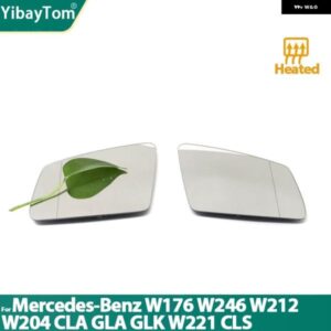 左 右 サイドミラー ガラス バックミラー 外装 メルセデス ベンツ A B C E GLA CLA GLK CLS W176 W246 W212 W204 W221 W218
