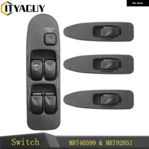 MR740599 MR792851 電動ウィンドウスイッチリフター 三菱 カリスマ 1995-2006 三菱 スペーススター MR 740 599