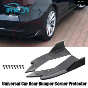 車用リア バンパー ディフューザー スプリッター スポイラー カナード サイドスカート カバー BMW E90 E46 F20 アウディ A4 B8 GOLF 5 6 7