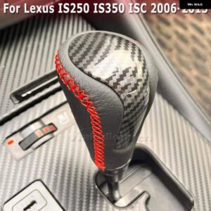 オートマチックトランス ミッション ギア シフト ノブ シフター レバー ハンドルレクサスIS250 IS350 ISC 2006-2013 PTR51-53080 レッドライン