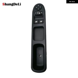 パワーウィンドウ コントロール スイッチ バックミラー ボタン ウィンドウリフタースイッチ プジョー 207 2007 - 2010